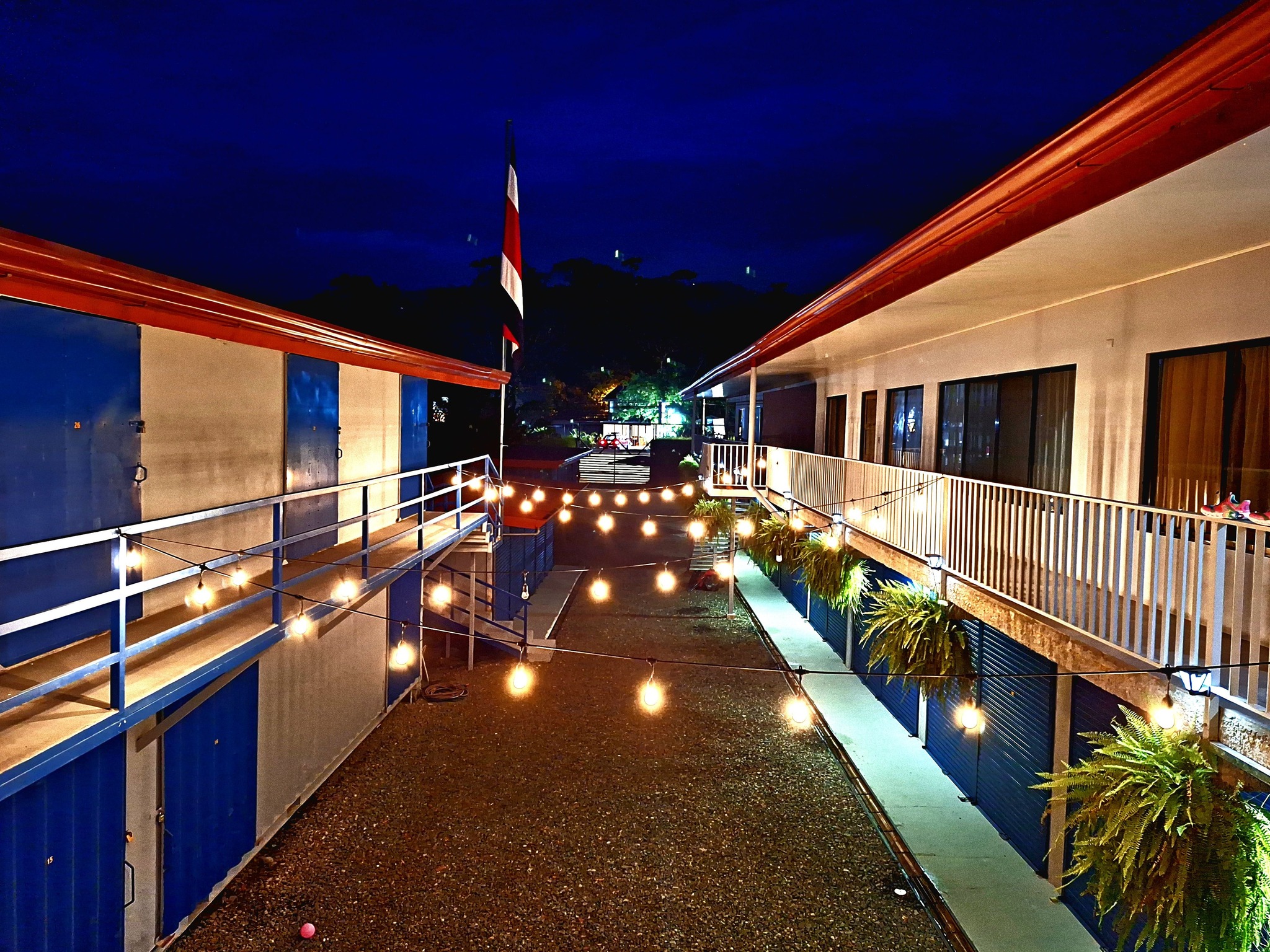 Uvita Storages at night